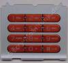 Tastenmatte orange SonyEricsson W580i original Telefon Tastatur