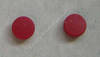 2 St�ck Schraubenkappe rot SonyEricsson W910i original Abdeckung Schrauben am Kamerageh�use, Ger�te R�ckseite