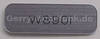 Logolabel silber SonyEricsson W890i original branding Label