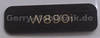 Logolabel braun SonyEricsson W890i original branding Label