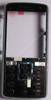 Oberschale schwarz/blau SonyEricsson K850i original Oberschale mit blauer Navigationstaste