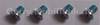 4 St�ck Schrauben 1,7mm SonyEricsson K850i original Schraubenset