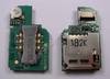 Simkartenleser und Speicherkartenleser SonyEricsson G700i Platine mit Speicherbatterie und  Kartenleser f�r die Simkarte und die Speicherkarte