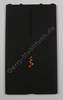 Akkufachdeckel schwarz orange SonyEricsson W350i original Cover, Batteriefach black orange