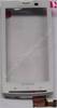 Oberschale weiss SonyEricsson Xperia X10 Displayscheibe, Touchpanel, Cover white, Touchscreen