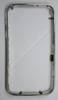 Cover Front Rahmen Apple iPhone 3GS, vorderer Geh�userahmen um das Display, Chromrahmen Oberschale