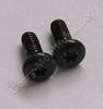 2 St�ck schwarze Torx4 Schrauben Nokia 8910, Schrauben vom Konnektor am Slide-Cover (Schieber)