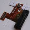 System Konnektor, Ladeanschlu� Nokia 3250 original, Flexkabel mit Mikrofon, Men�tasten, Joystick, Popport Konnektor