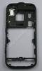 Unterschale, Mittelrahmen black schwarz Nokia N85 original R�ckenschale incl. Tastenmatte EinAus, Headsetbuchse, Vibrationsmotor, Seitentasten, Speicherkartenabdeckung, Seitenschalter, Freisprechlautsprecher, Fototaste