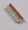 Display Konnektor Nokia 5230 SMD Anschlu�buchse vom Displaykabel, Conn ZIF flex 25 pin H0.9 P0.3/0.6