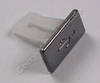 Abdeckung USB-Buchse silber Nokia 7230 original warm silver Abdeckung Datenkabelanschlu�, Klappe