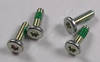 4 St�ck Schrauben silber 1,4 x 4,5 mm Nokia 7100 Supernova original Schraubenset Torx TX4 Plus
