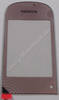 Displayscheibe innen pink Nokia 3710 fold original gro�e Displayscheibe, Displayfenster
