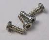 4 St�ck Schrauben 1,4x4,0 Nokia C1-01 original Schraubenset, Torx TX4 plus  silber