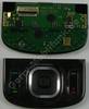 Men�tasten schwarz Nokia 6260 Slide  Tastaturmodul mit Platine, Mikrofon, IO-Modul Tastastur-Elektronik, Tastenmatte Navitasten black