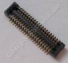 SMD Konnektor 2 x 20 Pin Nokia 5330 XpressMusic original Anschlu�buchse vom Flexkabel CONN 2X20 P0.4 FEMALE