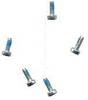 2 x Geh�useschrauben unten Ericsson T68 T68i (Torx6)