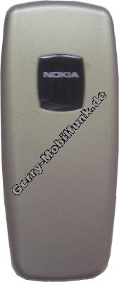 C-Cover Akkufachdeckel original Nokia 7610 black wave schwarz  mit Platz f�r Logolabel
