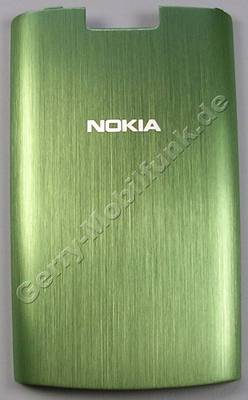 Akkufachdeckel gr�n Nokia X3-02 original Batteriefachdeckel green