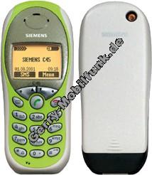 Geh�useschale Siemens C45 original Metallic Grass (Geh�useoberschale)