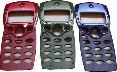 Oberschalen Set 3 Stück original Alcatel 303 rot plus grün + blau (cover)