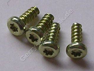 4 Stck Schrauben M1,7 x 5,4mm Siemens AL21 Torx TX5 Schrauben