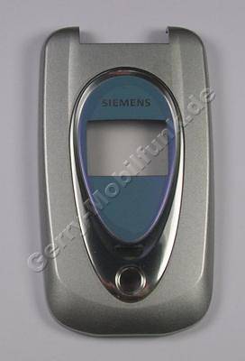 Oberschale auen Siemens CFX65 chameleon original A-Cover silber mit kleiner Displayscheibe