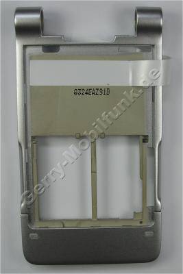 Tastatur Gehäuse silber BenQ-Siemens EF81 Original Rahmen der Tastatur, Cover, Oberschale vom Unterteil