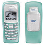 Original Nokia 2100 Cover light blue CC-8D  (Oberschale  plus  R�ckenschale)
