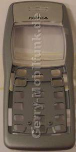 Original Nokia 1101 Cover Silber/Blau (Oberschale)