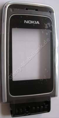 Oberschale Klappe schwarz Nokia 6136 original A-Cover inne incl. gro�er Displayscheibe