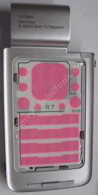 A-Cover Oberschale Tastatur Nokia N93i, Geh�userahmen vom Handteil