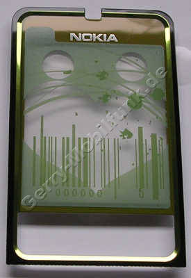 Oberschale gr�n Display Nokia 3250 original A-Cover mit Displayscheibe