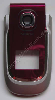 Oberschale Klappe rot Nokia 2760 original A-Cover au�en
