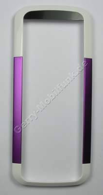 Oberschale wei� mit Pink Nokia 5000 original A-Cover white purple