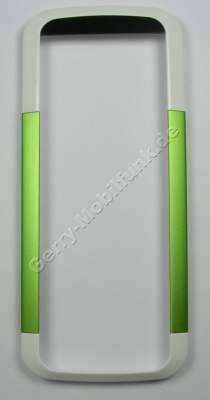 Oberschale wei� mit gr�n Nokia 5000 original A-Cover white green
