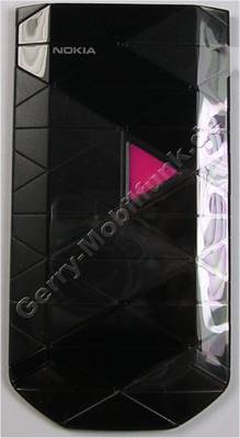 Oberschale außen schwarz pink Nokia 7070 Prism original A-Cover black pink