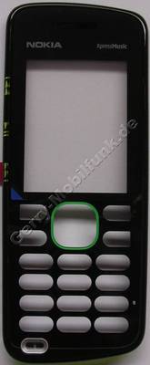 Oberschale grün Nokia 5220 Xpress Music original A-Cover incl. Displayscheibe