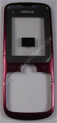Oberschale rot Nokia C2-00 original A-Cover mit Displayscheibe red