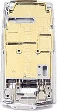 Gehäuserückenteil Nokia 8850 chromteil Unterschale, Gehäuseträger ( Nachbau )