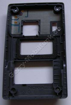 Geh�user�ckenteil Nokia 7200 schwarz incl. interner Antenne, Geh�usetr�ger Geh�userahmen Unterteil