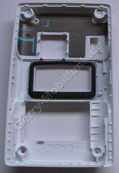 Geh�user�ckenteil Nokia 7200 weiss incl. interner Antenne, Geh�usetr�ger Geh�userahmen Unterteil