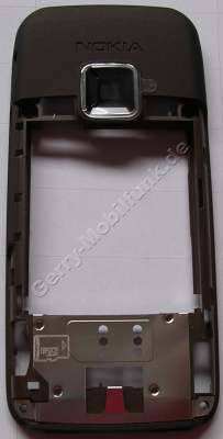 Unterschale mocca Nokia E65 original B-Cover Geh�usetr�ger, Geh�userahmen