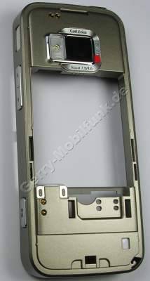 Unterschale warm/silver Nokia N78 original Geh�userahmen, B-Cover