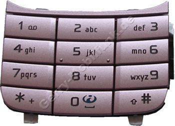 Tastenmatte original Nokia 6111 pink, gro�e T9 Tastatur