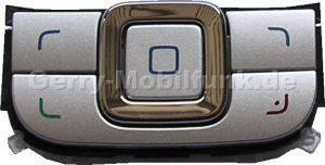 Men�-Tastenmatte original Nokia 6111 silber, kleine Tastenmatte