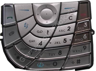Tastenmatte f�r Nokia 7610 Nokia silber deutsch