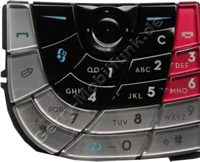 Tastenmatte f�r Nokia 7610 Nokia rot deutsch