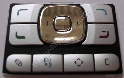 Kleine Tastenmatte grau Nokia N93 original Tastatur Men�tasten