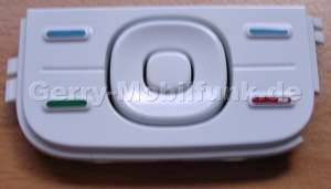 Menü Tastenmatte Original Nokia 5200 weiss Tastatur Funktionstasten